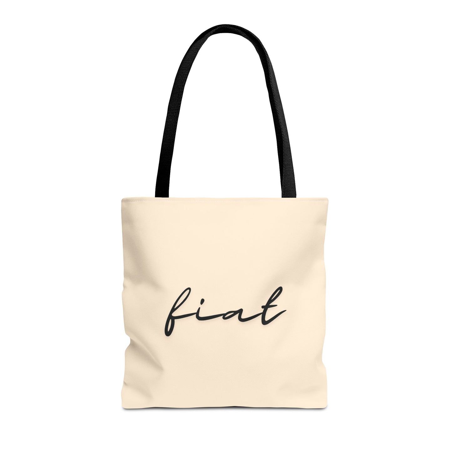 Mary's Yes Tote Bag, Minimal Catholic Christian Tote Bag