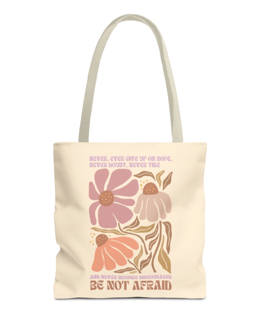 JPII "Be Not Afraid" Tote Bag